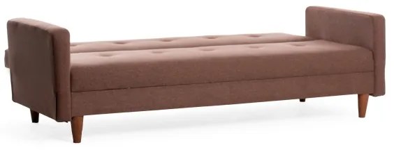 NARA kétszemélyes kanapé barna