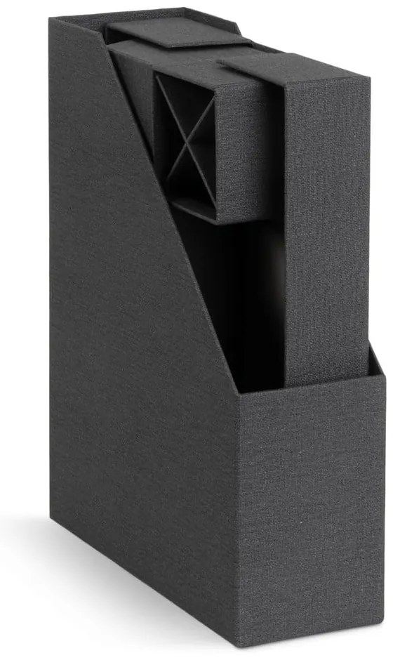Karton rendszerező szett 4 db-os Hugo Canvas Paper Laminate – Bigso