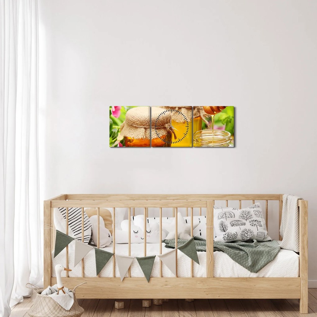 A méz képe (órával) (90x30 cm)