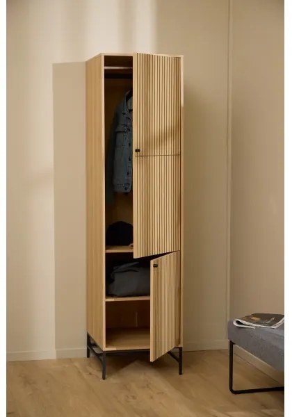 Gardróbszekrény OLIVIA 51x200 cm tölgy