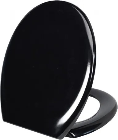 Fekete univerzális WC-ülőke Koło Hybner Cersanit Roca Armatura márkákhoz