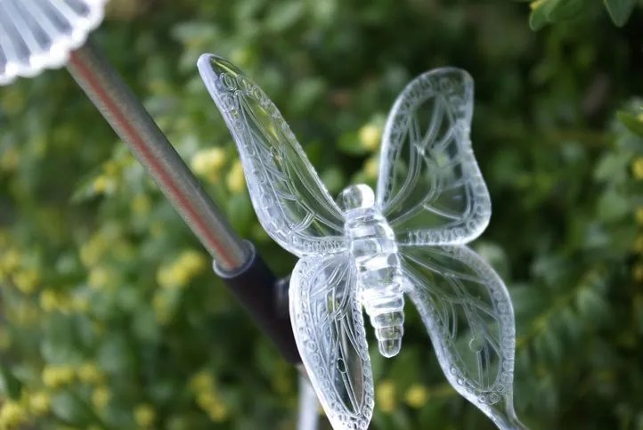Kerti szoláris LED lámpa Garth – kolibri, pillangó, szitakötő