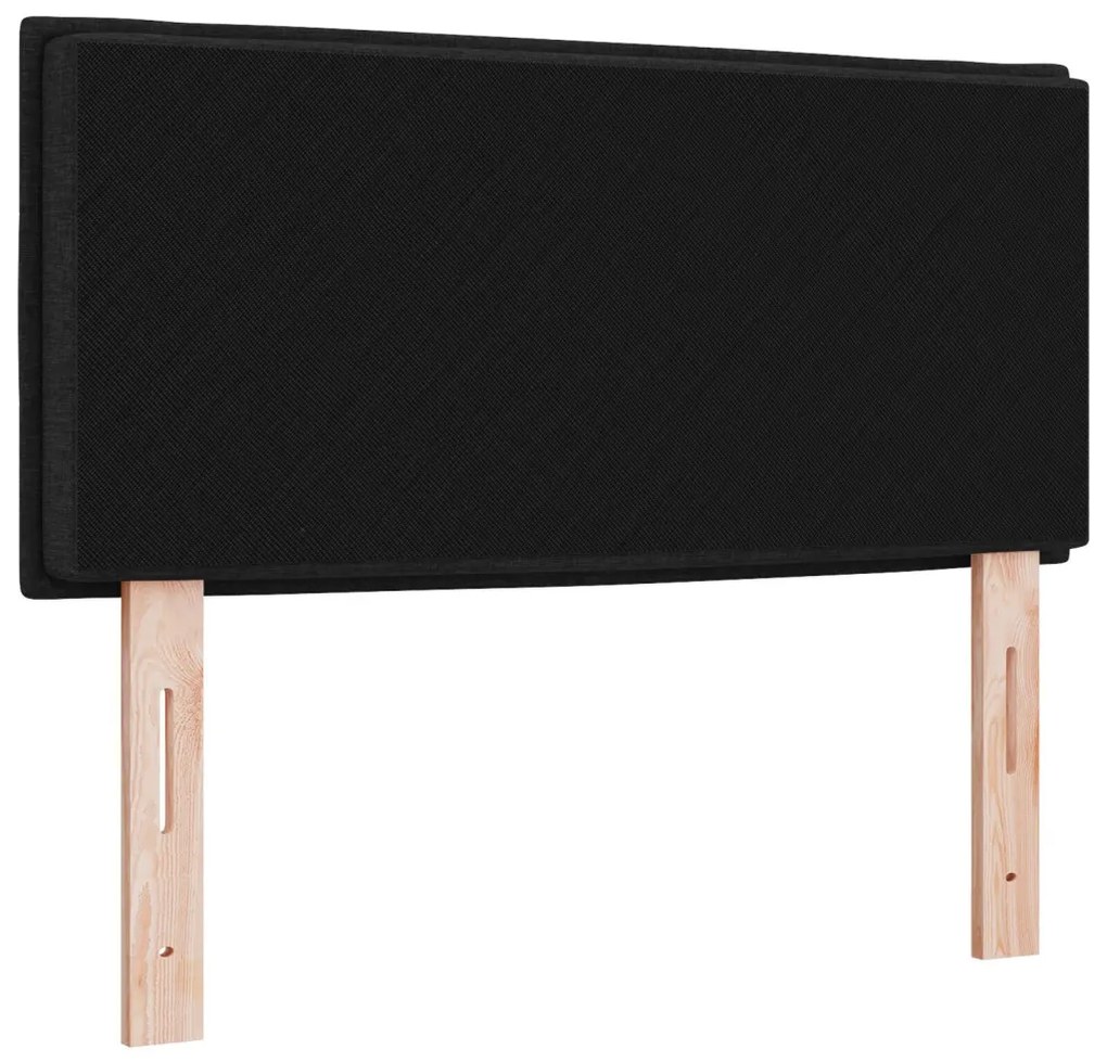 Fejtámla Vonal Design Fekete 100 cm Szövet
