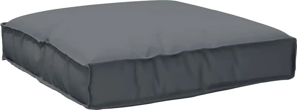 vidaXL Párna Antracit 80 x 80 x 12 cm Oxford Szövet