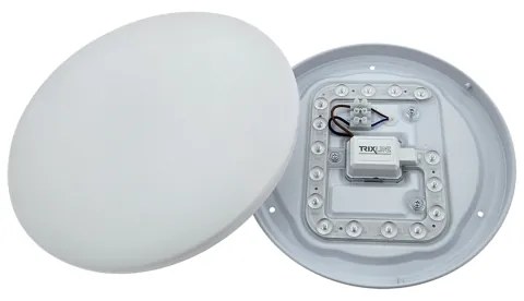 LED mennyezeti lámpatest mozgásérzékelővel LENA LED/12W/230V, átm. 25,7 cm, fehér