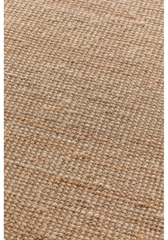 Natúr színű juta szőnyeg 190x280 cm Bouclé – Hanse Home