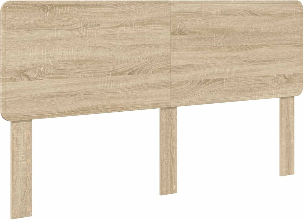 vidaXL Fejtámla Sonoma tölgy 180 cm Faanyag