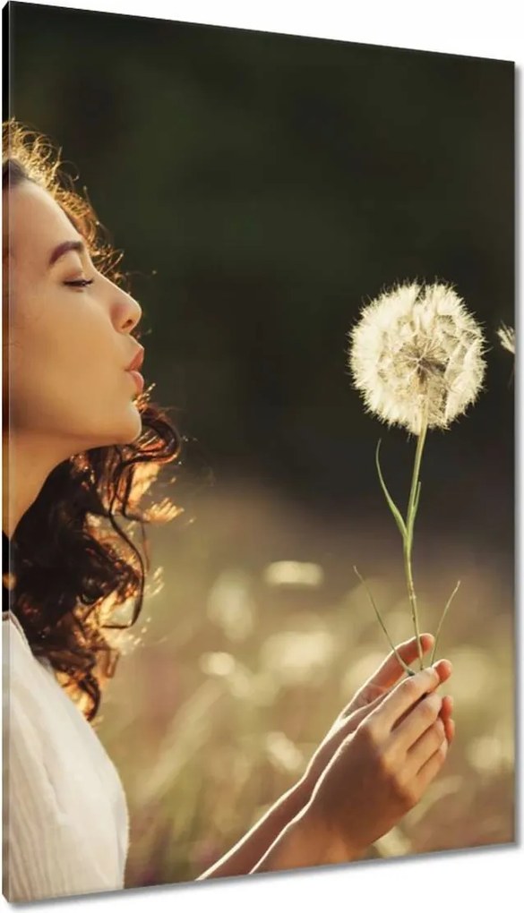 Vászonkép 80x120 Fújás a szélben