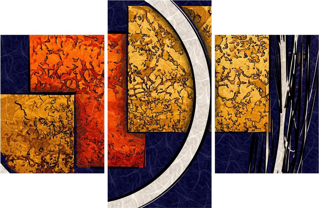 Az absztrakció képe (90x60 cm)