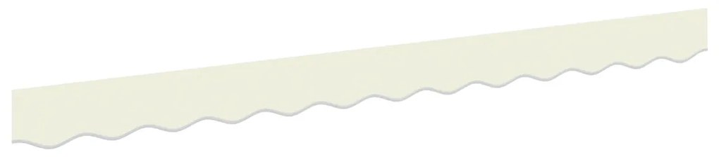 napernyő szegély 2.5 m-es kerethez Krém 2.3x0.2 m