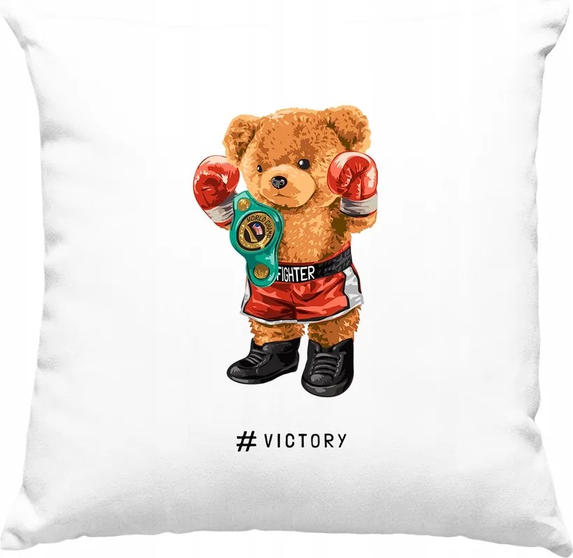 Ralph macis boxer párna, fehér