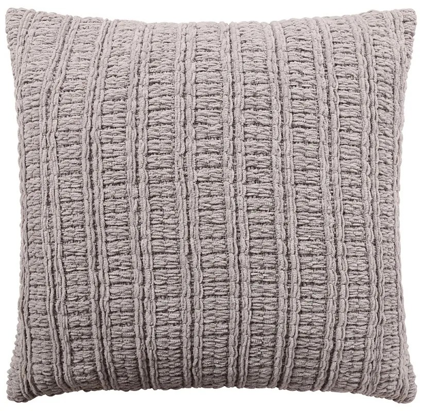 Emma párnahuzat szürke, 45 x 45 cm