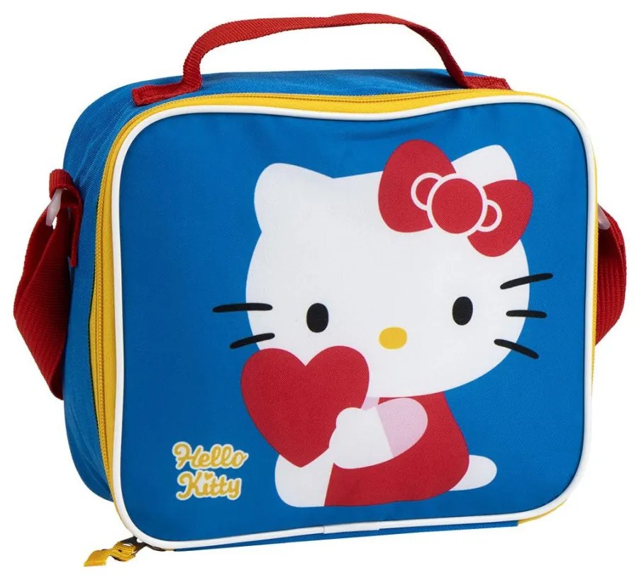 Hello Kitty Blue thermo uzsonnás táska 24 cm
