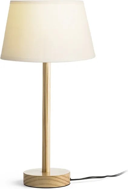 RENDL MAUI/ALVIS 24 asztali lámpa fehér fa 230V LED E27 11W