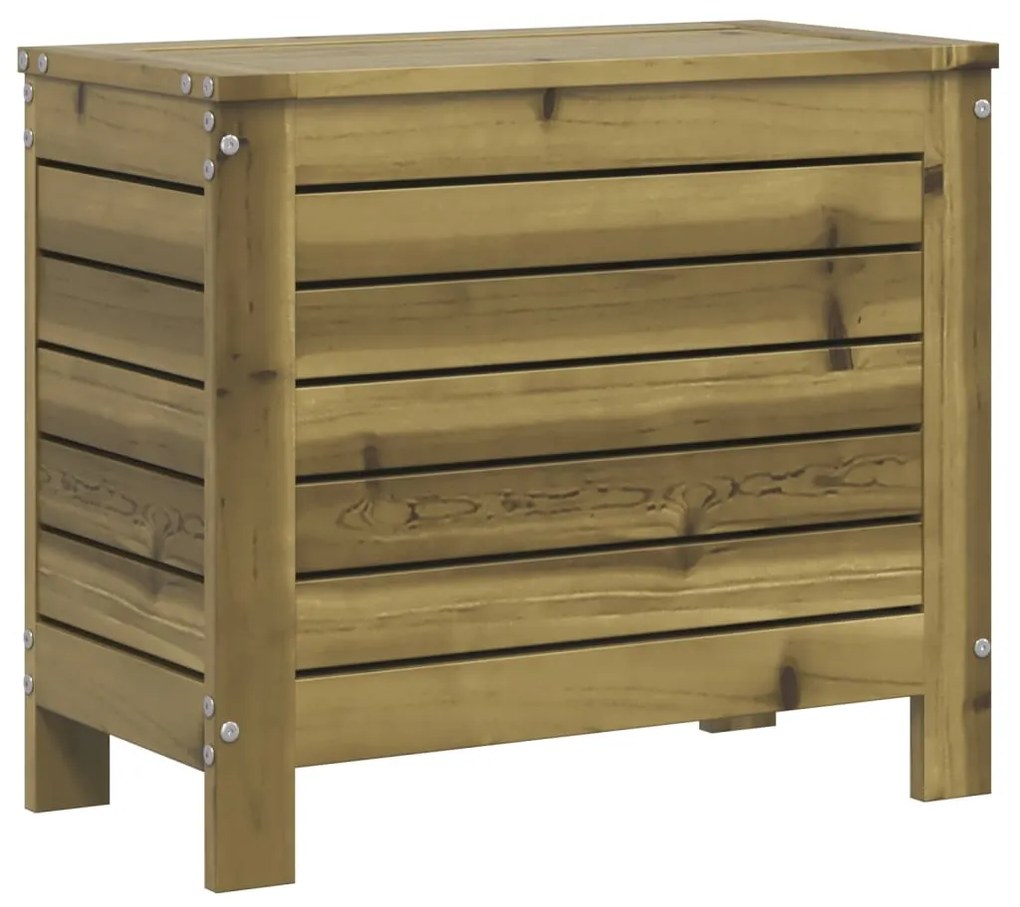 vidaXL impregnált fenyőfa kerti lábtartó 62 x 31,5 x 52 cm