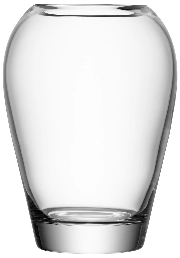 LSA International Virágoskerti üvegváza, 25cm, ettetsző, LSA, kézzel készített