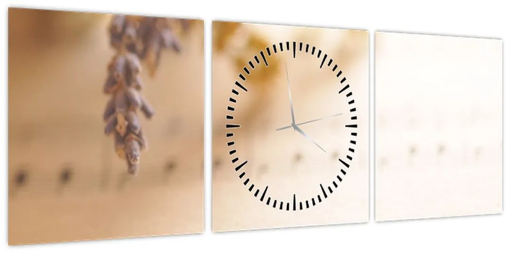 Kép - Dal (órával) (90x30 cm)