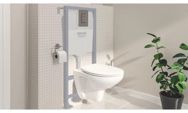 GROHE 39586000 - SOLIDO 5 az 1-ben szett, 1,13 m, kerámia/fehér