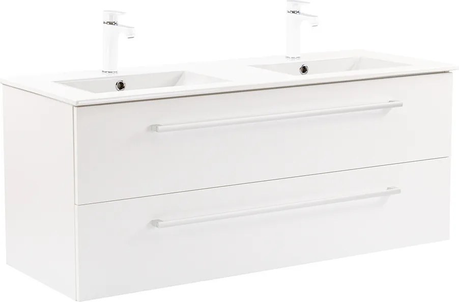 Vario Clam 120 alsó szekrény mosdóval