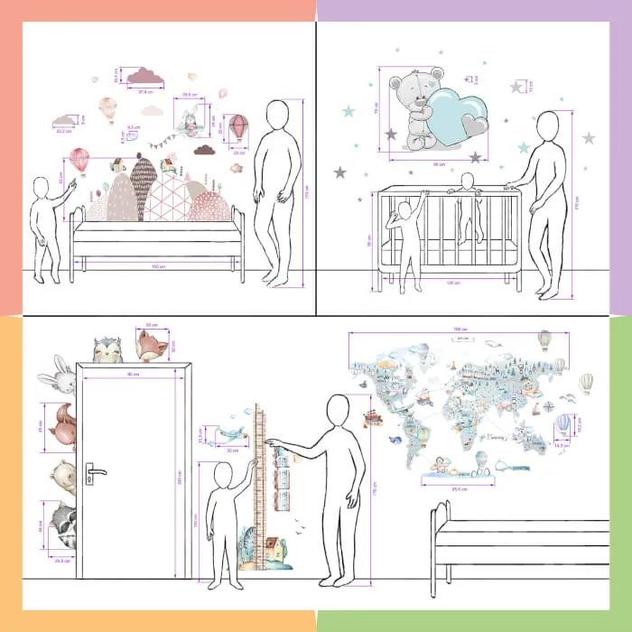 INSPIO Öntapadós tapéta - Fa
