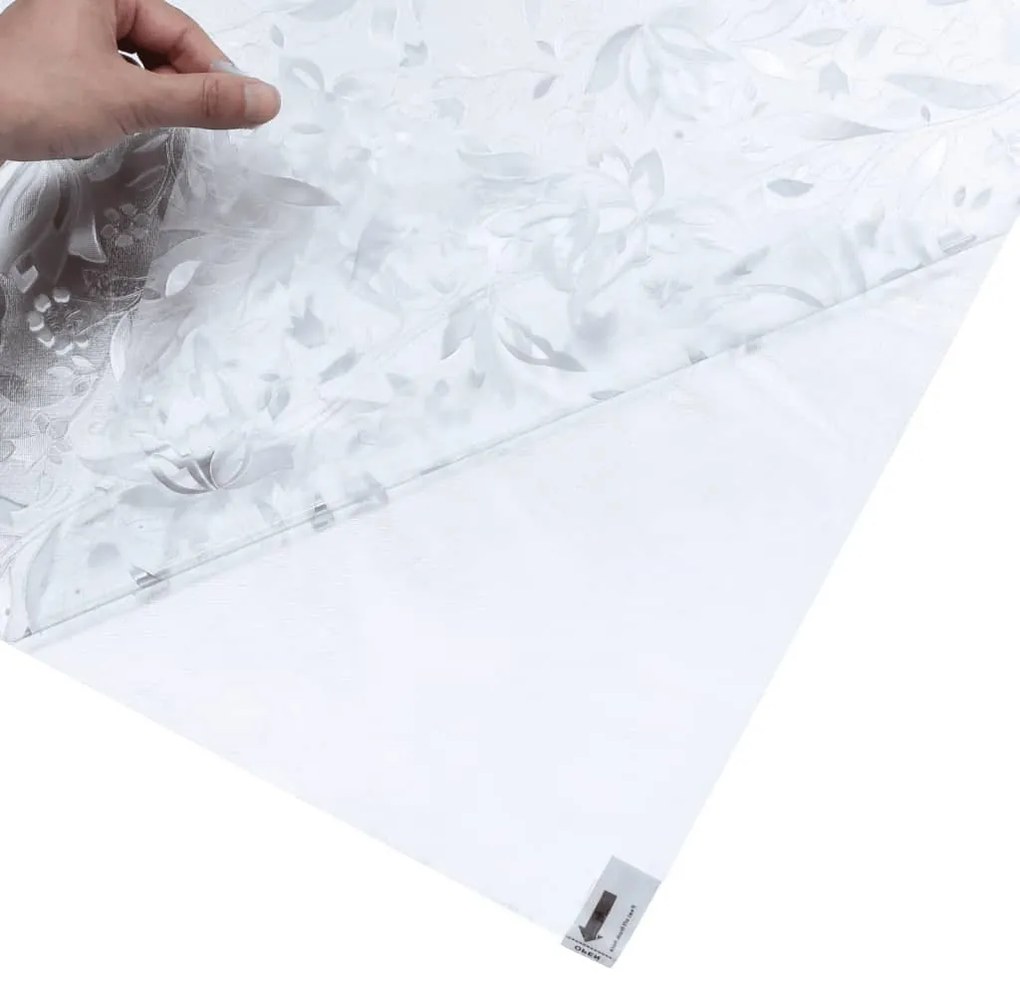 matt virágminta PVC ablakfólia 90 x 500 cm