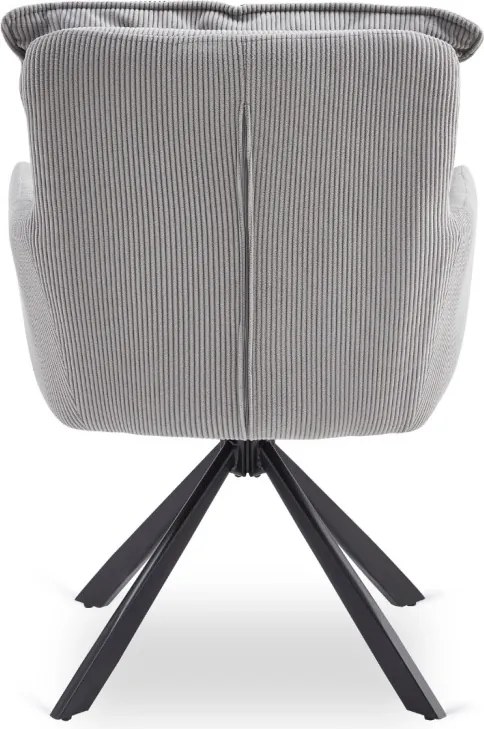 KRZESŁO Obrotowe CITY Szare