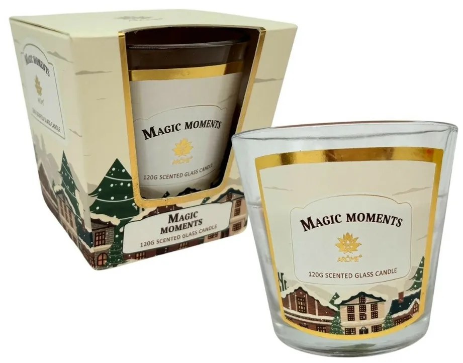 Arome Magic Moments gyertya üvegben, 120 g