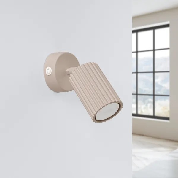 BRILAGI - LED fali spotlámpa CRESTO 1xGU10/10W/230V taupe
