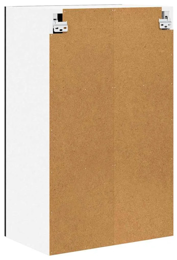 Függő szekrény Riga Fekete tölgy és fehér 50 x 31 x 80 cm