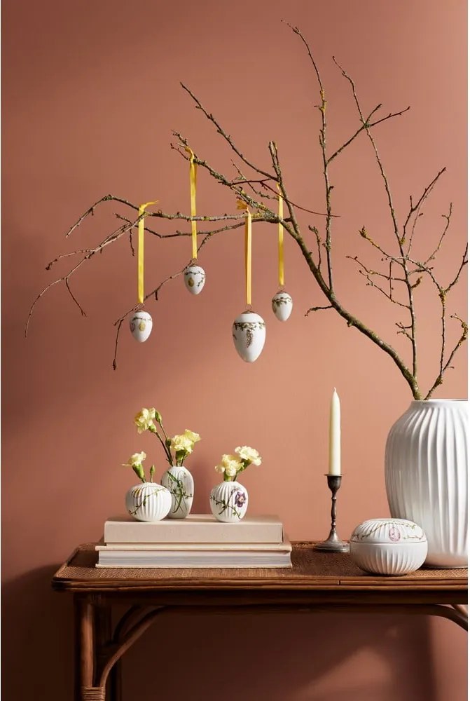Hammershøi Spring 3 db mini porcelán váza - Kähler Design