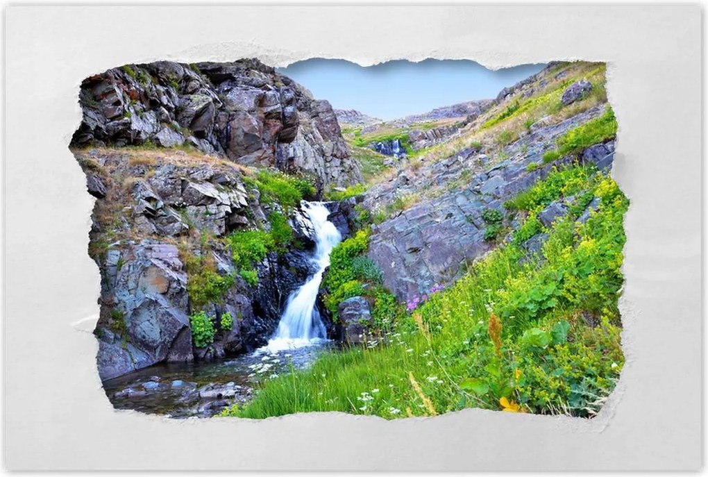 Poszterek 60x40 Vízesés Tájképek