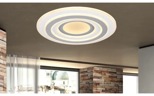 Globo 48011-46 - LED Dimmelhető mennyezeti lámpa SABATINO LED/46W/230V+ távirányító