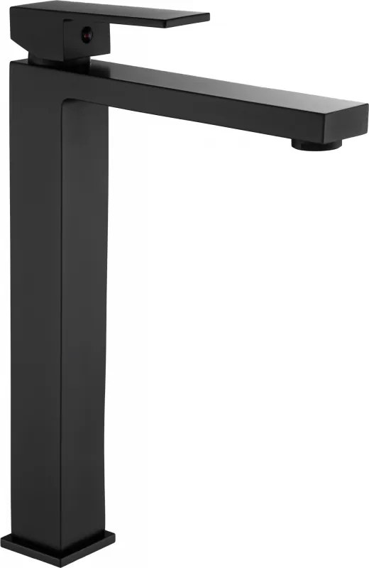 Mexen UNO - Magas mosdócsaptelep, fekete, 71410-70