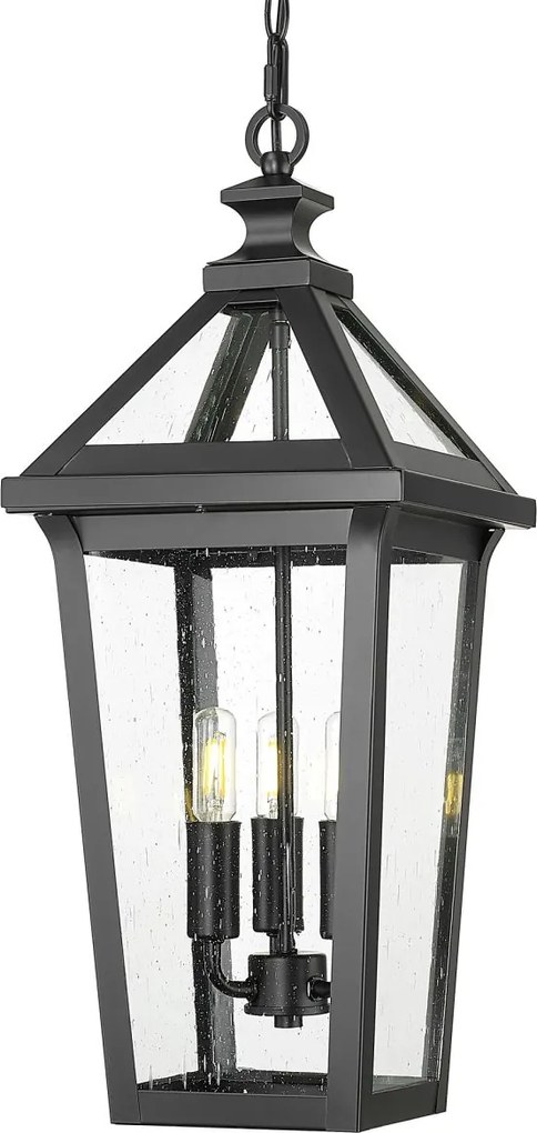 Cosmolight klasszikus függeszték zurich fekete cosp03630bk