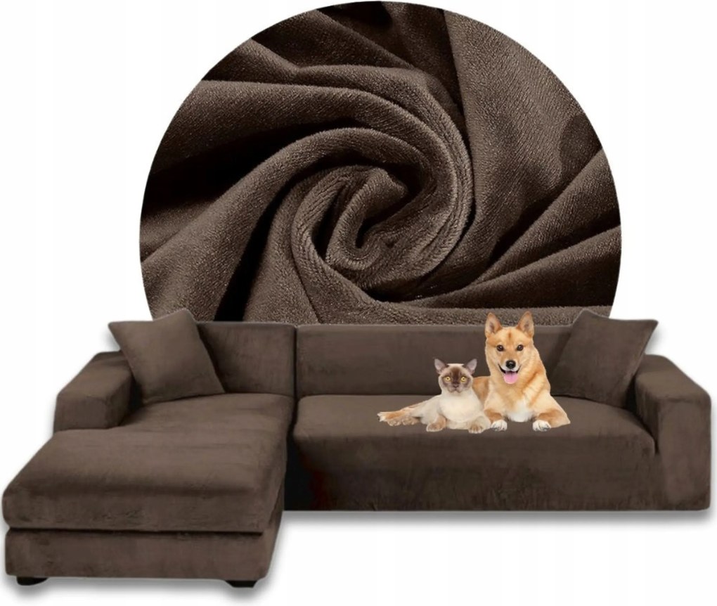 Sarok Huzat Kanapé Velúr Prémium Plüss Bal 2+2OS Oeko-tex