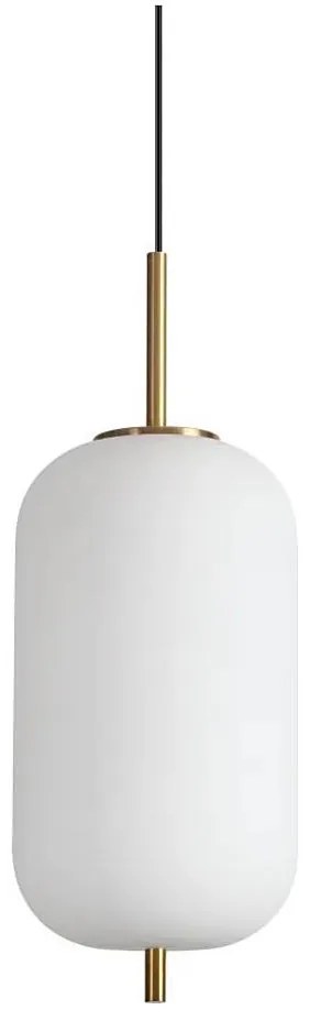 Ideal Lux - LED Csillár zsinóron UMILE LED/20W/230V átm. 22 cm CRI 90 réz/fehér