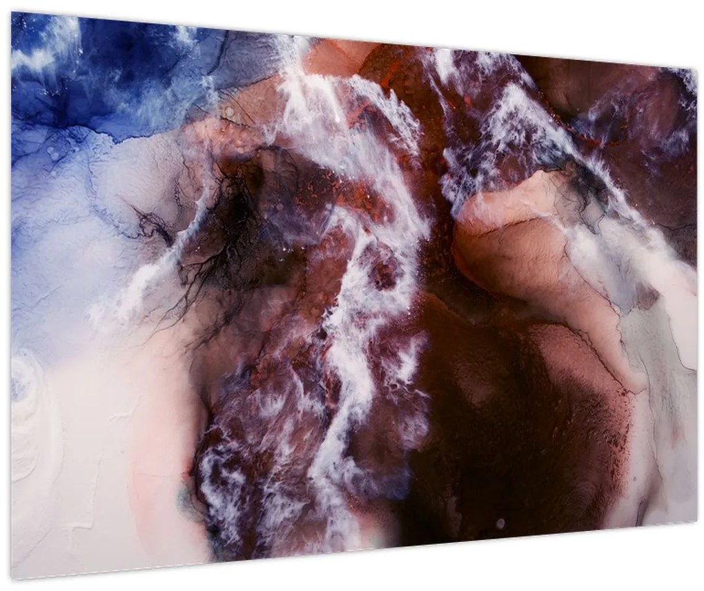 Kép - Lila márvány N⁰3 (90x60 cm)