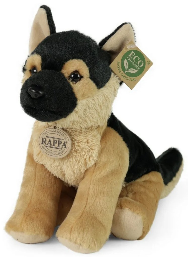 Rappa Plüss német juhászkutya, 25 cm ECO-FRIENDLY