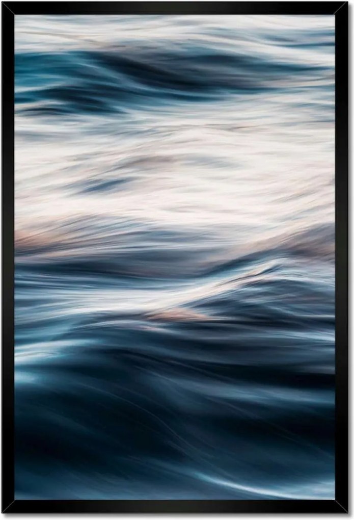 Poszterek keretben 40x60 Hullámok Tenger Víz