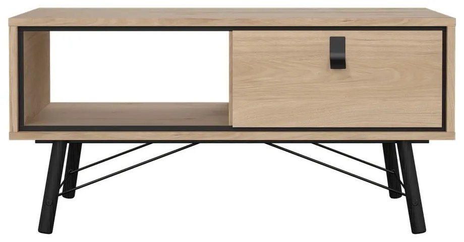 Natúr színű dohányzóasztal 48x102 cm Ry – Tvilum