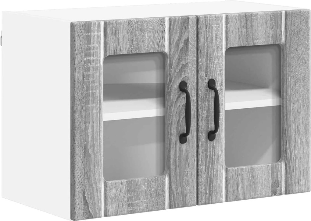 vidaXL Konyhaszekrény Szürke Sonoma 60 x 31 x 40 cm Faanyag