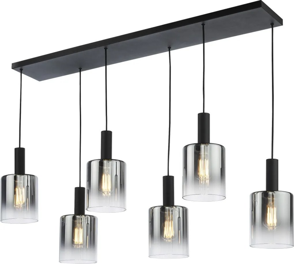 Dar Lighting Savannah SAV0622 Függőlámpa 6x40w/e27