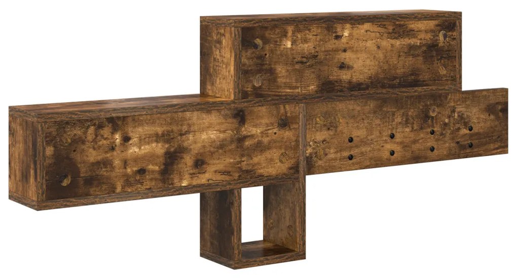 Fali Kabáthorog Füstölt tölgy 100 x 12 x 43.5 cm Faanyag