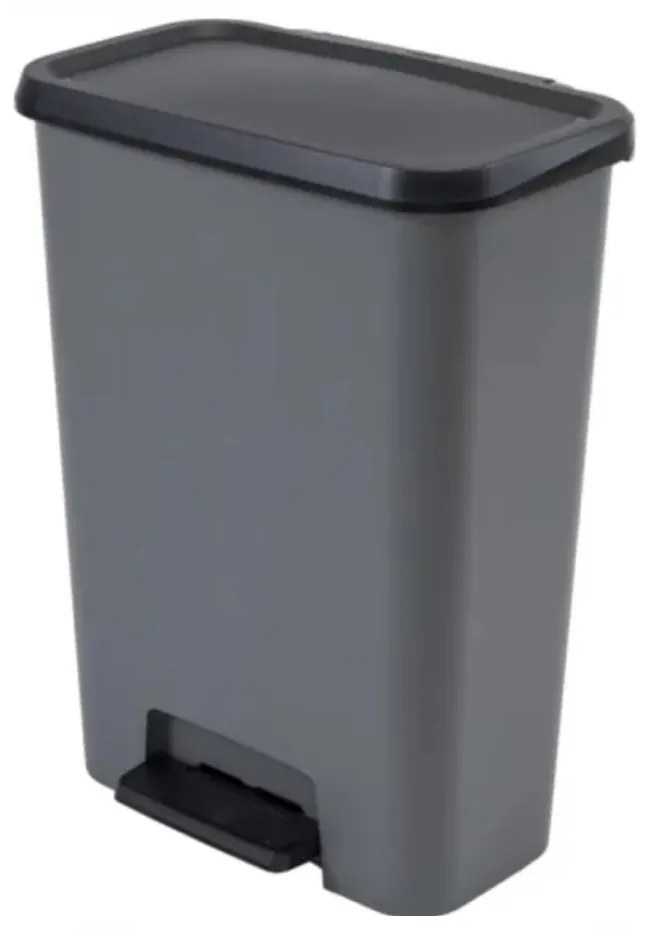 Curver COMPATTA duo 23L+23L hulladékgyűjtő, szürke