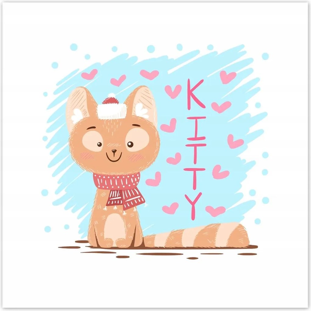 Poszterek 70x70 Cica Cicák Macskák