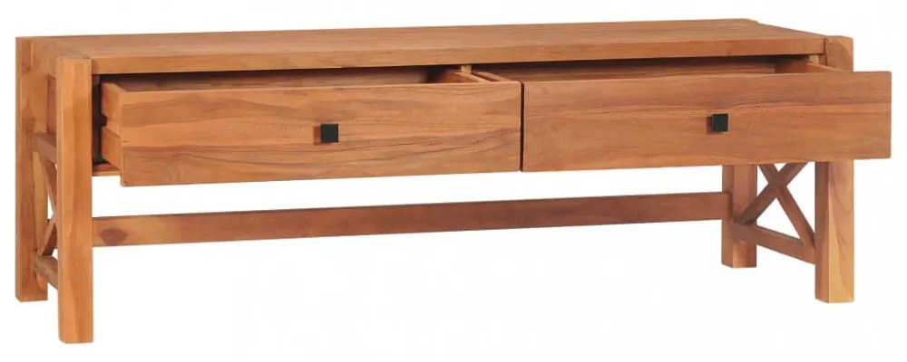 tíkfa TV-szekrény 140 x 40 x 45 cm