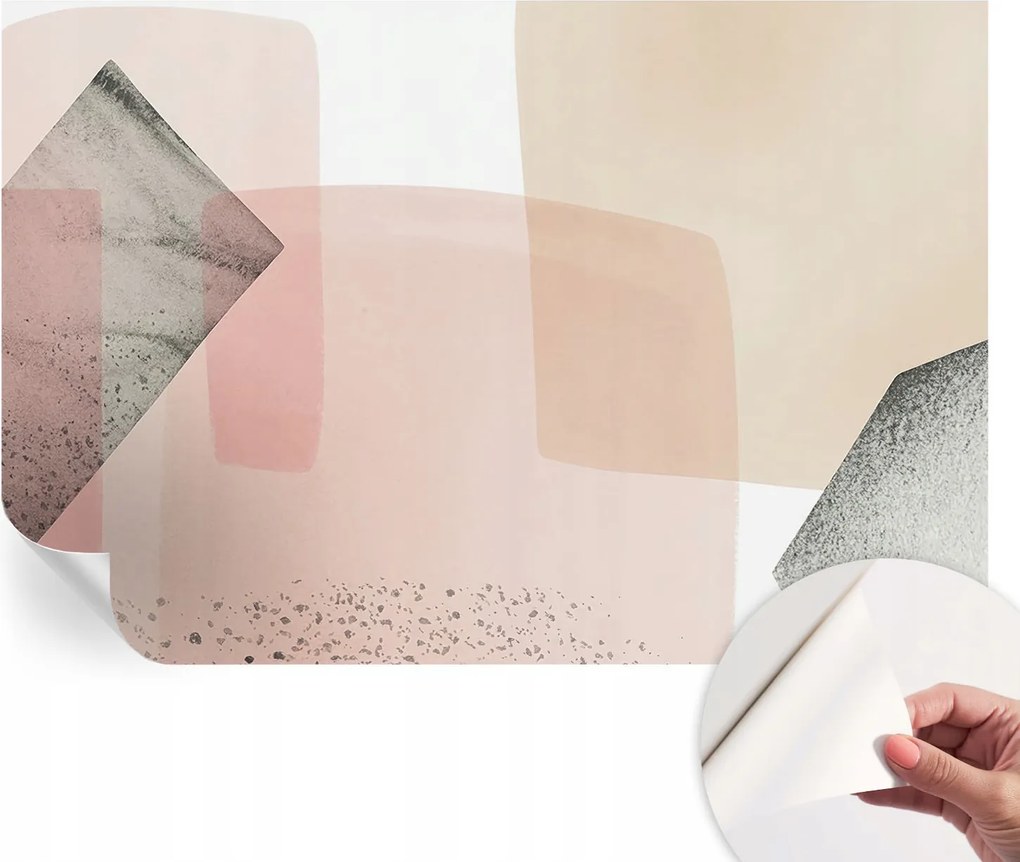 Mosható öntapadós fotótapéta étkezőbe Finom figurák 104x70 cm