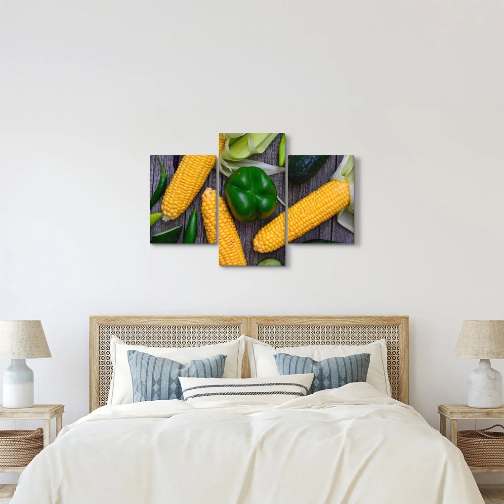 Zöldség képe (90x60 cm)