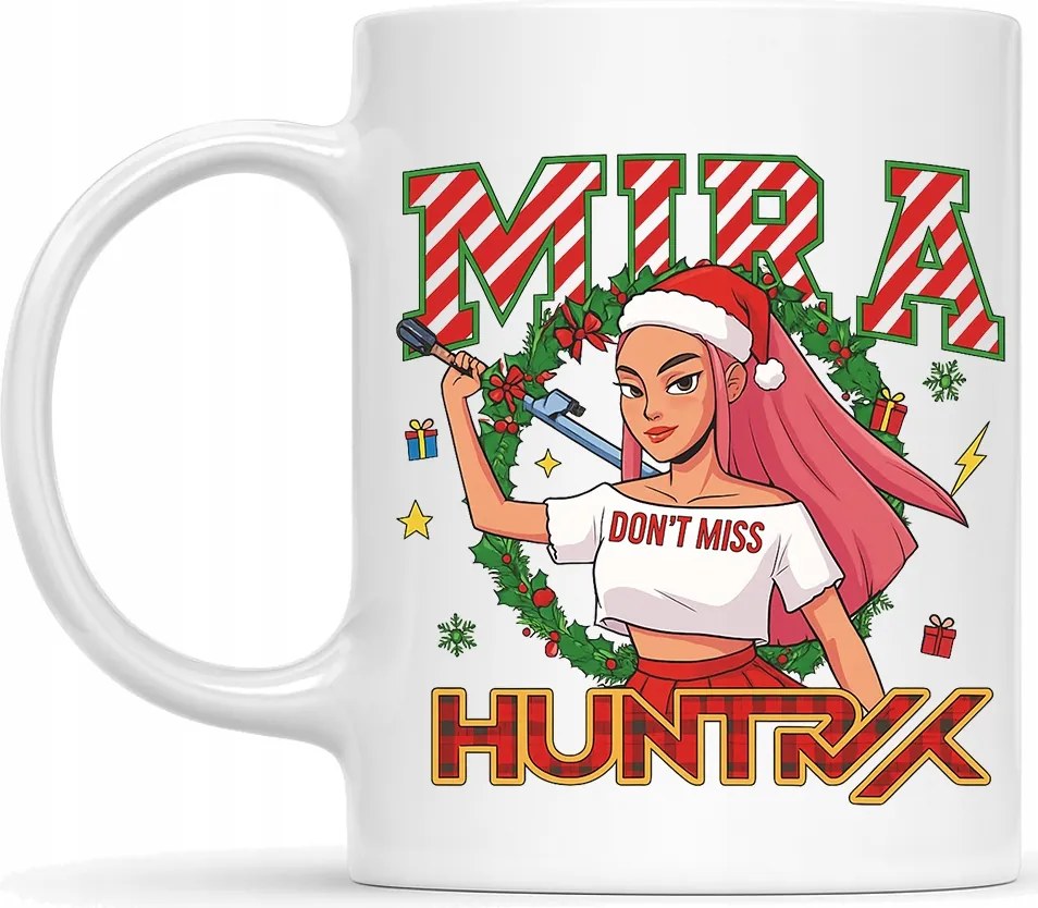 Karácsonyi bögre Huntrix Mira Karácsonyi ajándék