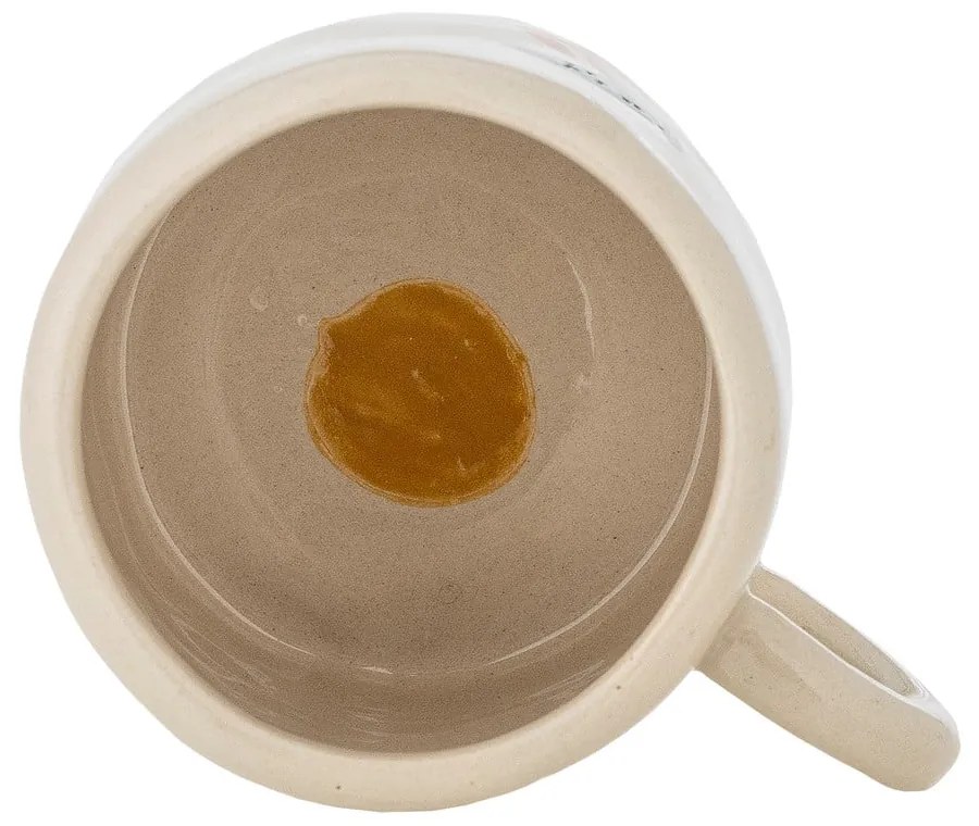 Krémszínű kerámia gyerek bögre 230 ml Agnes – Bloomingville Mini